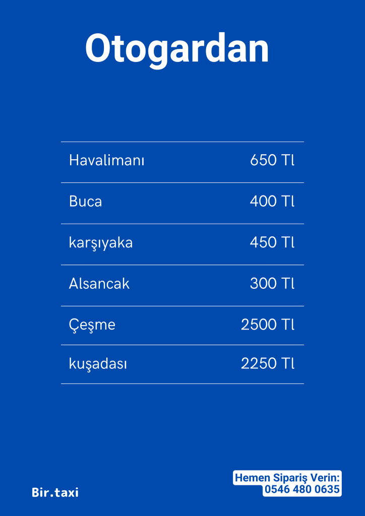 bir.taxi fiyat otogar