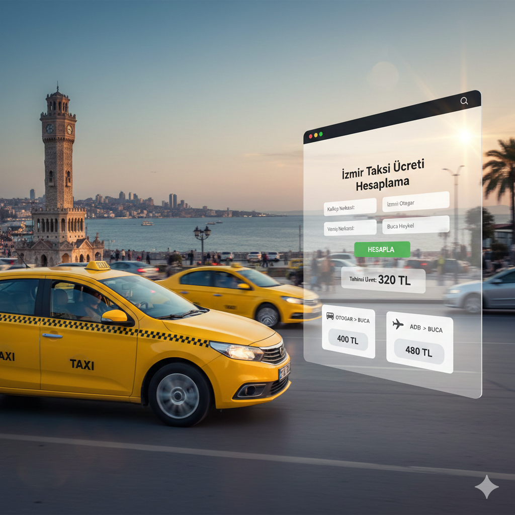 Taksi Ücreti Hesaplama (İzmir)